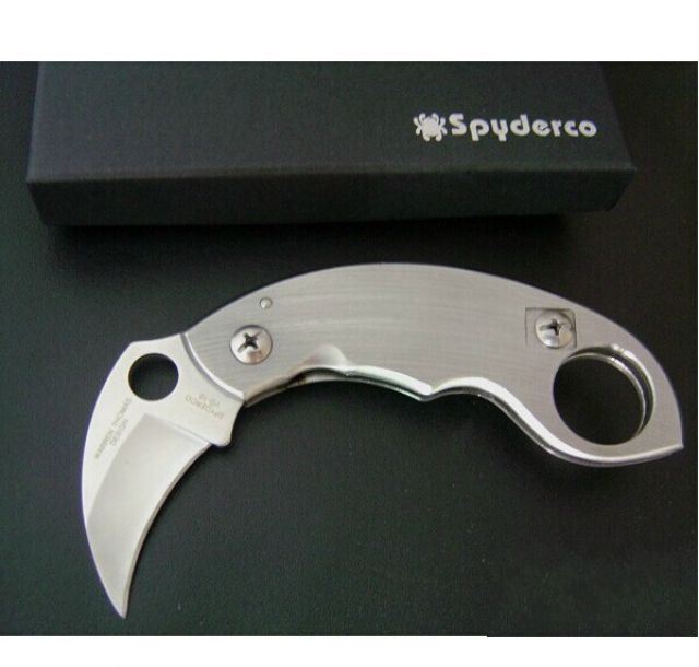 Spyderco蜘蛛C84P虎爪精美礼盒装